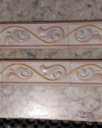 Listelli ceramica Ricciolo Rosa 24 ml