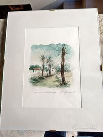 quadro acquarello
