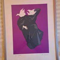 ANTICO QUADRO DISEGNATO DA CONSADORI SILVIO