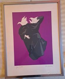 ANTICO QUADRO DISEGNATO DA CONSADORI SILVIO