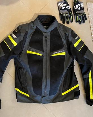 Giacca moto estiva uomo