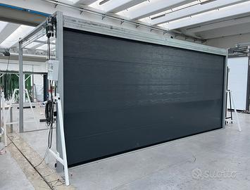 Portone sezionale grigio antracite 5800 x H 2550