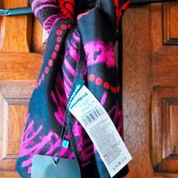 BANDANA DESIGUAL ROSA-NERO-ROSSA