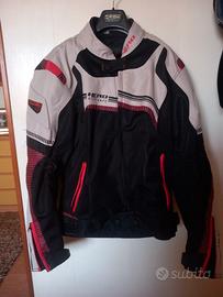 giacca moto estiva traforata M 