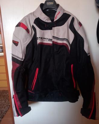 giacca moto estiva traforata M 