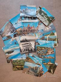 raccolta 100 cartoline panorami