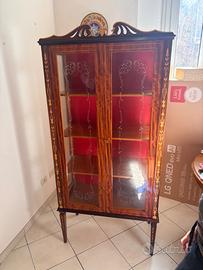 Vetrinetta antica stile Liberty 