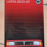 Brochure Lancia Delta Hf prima serie