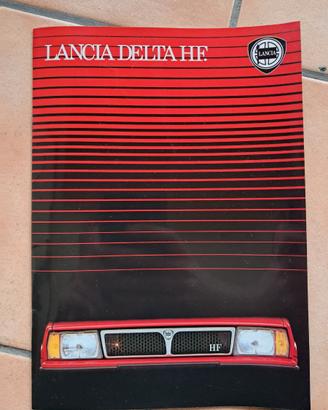 Brochure Lancia Delta Hf prima serie