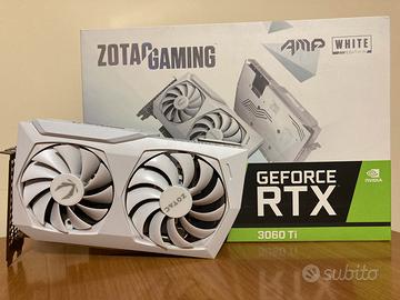 ZOTAC GAMING GeForce RTX 3060 Ti AMP White con LHR