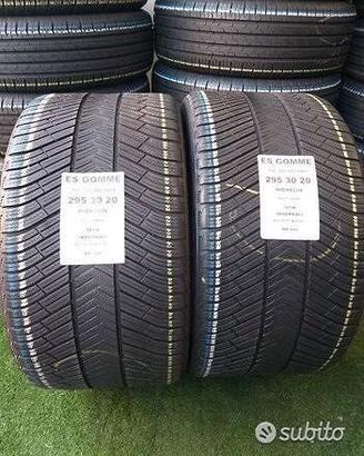 2 gomme 295 30 20 michelin inv RIF224