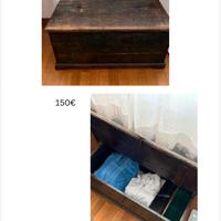 Panca con storage