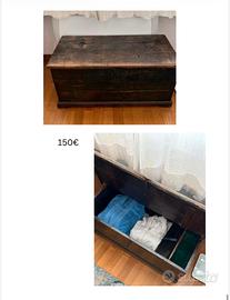 Panca con storage