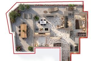 Centralissimo Pari al nuovo con ampio terrazzo