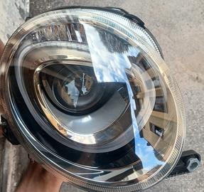 Coppia Fari Fiat 500 Alogeni Restyling Lampada H7