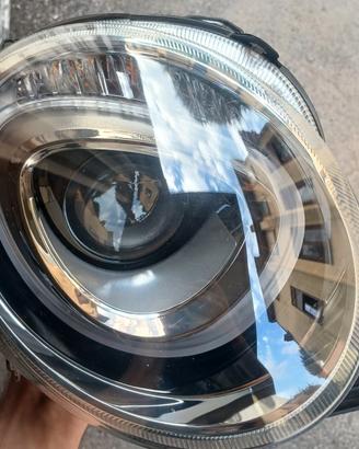 Coppia Fari Fiat 500 Alogeni Restyling Lampada H7