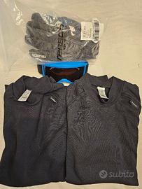 Guanti sci Reusch junior 5.5 + Maschera + Termiche