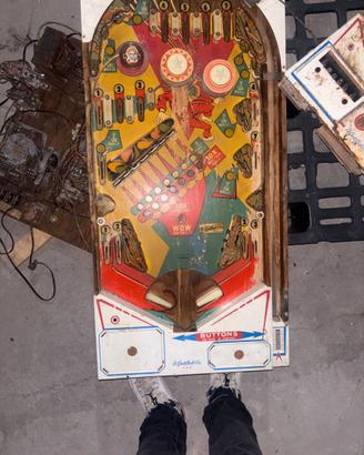 Piano superiore flipper vintage – ricambi