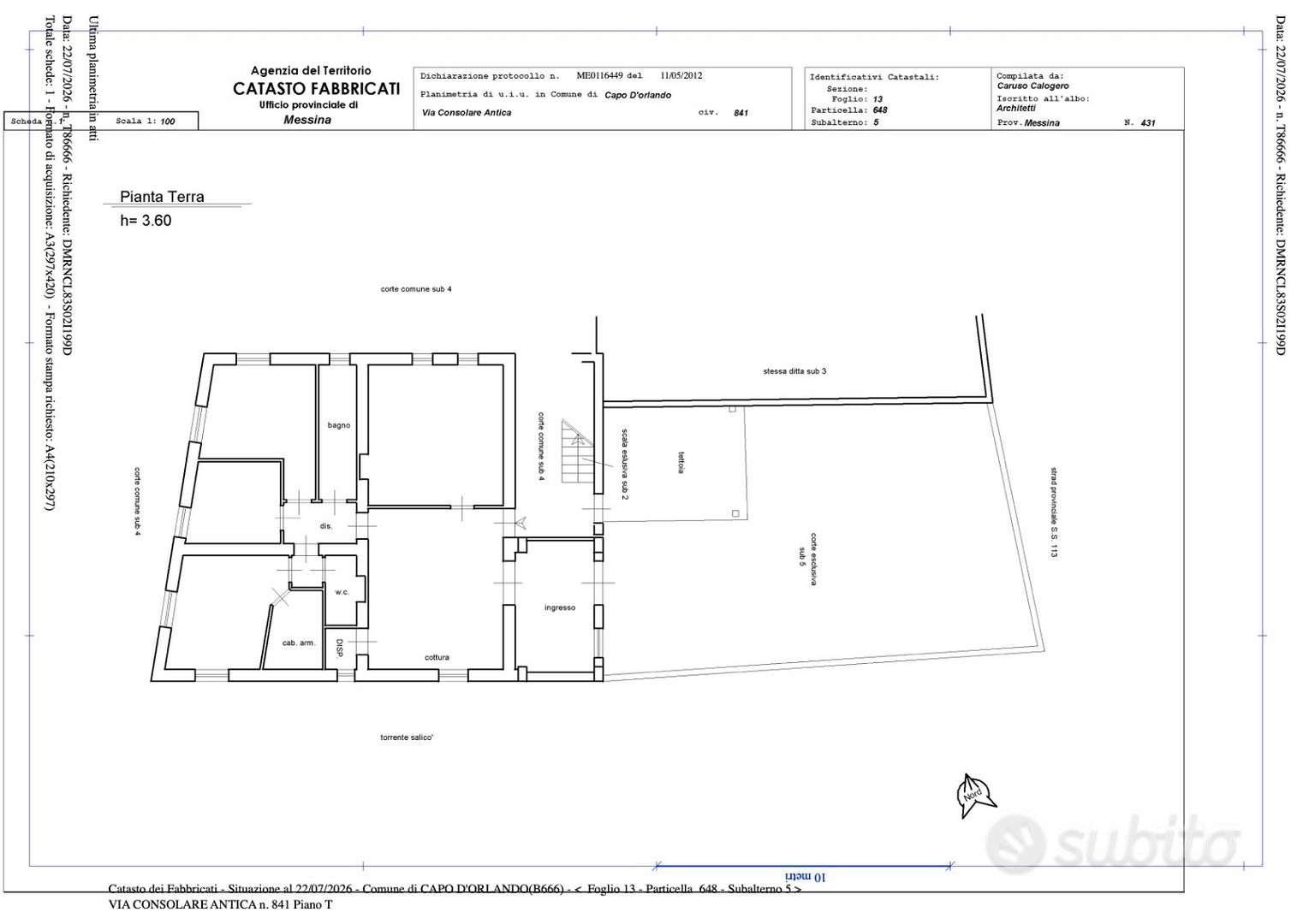 Apartment in Capo d'Orlando, Ovio, Bastione - Vista 2