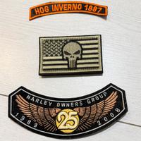 Patch hog Harley bandiera americana