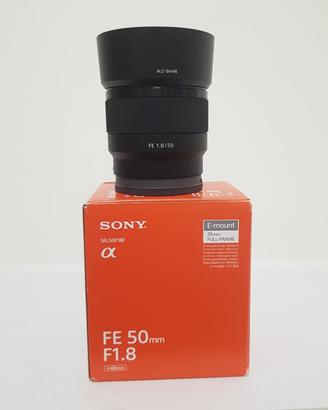 Obiettivo Sony FE 50mm F1.8 usato