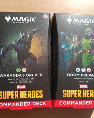 Magic 2 Commander Wakanda Forever+Doom Prevails 