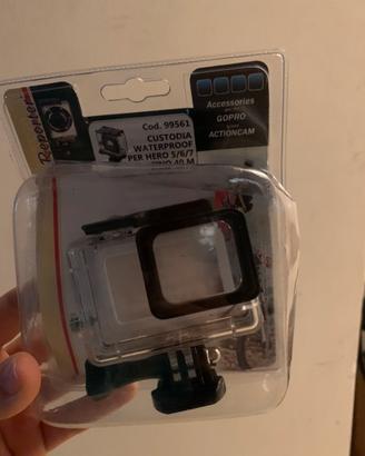 Custodia waterproof per go pro hero 5-6-7