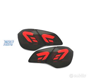 FANALI PER OPEL ASTRA J 09-15 FULL LED NERO AFFUMI