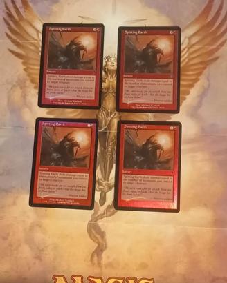 Magic Spitting Earth 7th Ed FOIL X4
