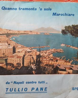 45 Giri Tullio Pane Quanno tramonta 'o sole 1964