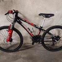 MTB Ruote da 24 pollici Silver Star Freni a disco 