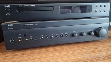 Amplificatore NAD 326 bee + lettore cd NAD 516 bee