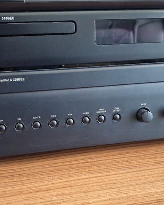 Amplificatore NAD 326 bee + lettore cd NAD 516 bee