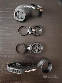 Supporti manubrio bici per Garmin