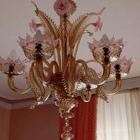 lampadario in murano 