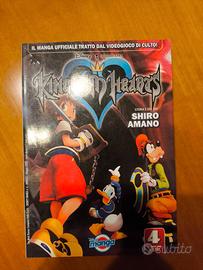 Kingdom Hearts n. 4 – Shiro Amano – Panini Comics