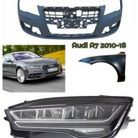 Audi A7 paraurti musata cofano fanale cerchi 10-18