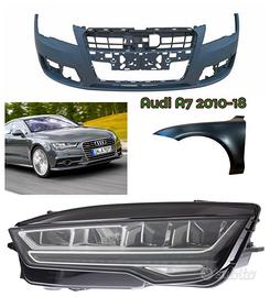Audi A7 paraurti musata cofano fanale cerchi 10-18