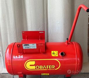 Serbatoio Compressore 24 Litri ABAC – Tiene 8 Bar