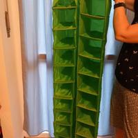 Scarpiere appendibili verdi 2*10 slot