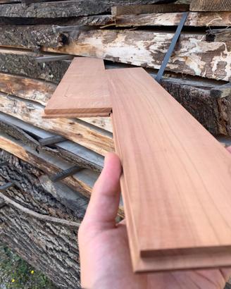 Pavimento in ciliegio massello nostrano