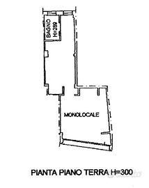 Monolocale in centro storico