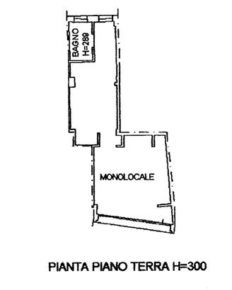 Monolocale in centro storico