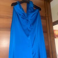 tutobe blu elettrico semi elegante