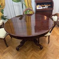 Elegante Tavolo Antico Luigi Filippo (1800)