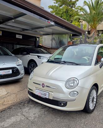 Fiat 500 1.2 Lounge *Pelle*Tetto*bianco perla
