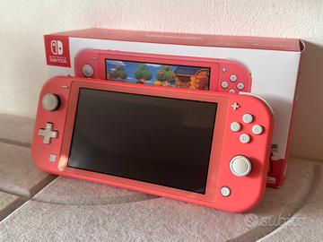 Nintendo switch lite corallo