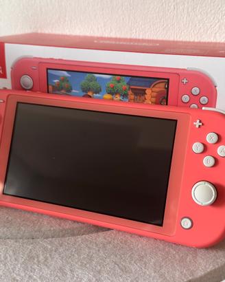 Nintendo switch lite corallo