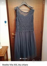 Vestito Vila XXL blu chiaro