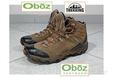 Scarponi Trekking Oboz Bridger Mid Waterproof N.44